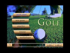 Microsoft Golf 3.0 Gameplay (Windows)