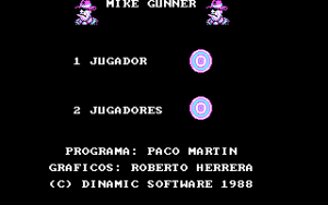 Mike Gunner Gameplay (Dos)