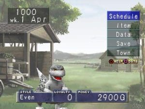 Monster Rancher Gameplay (PlayStation)