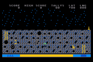 Moon Marauder Gameplay (Atari 8-bit)