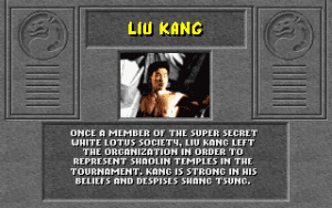Mortal Kombat Gameplay (DOS)