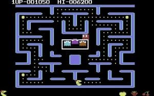 Ms. Pac-Man Gameplay (Commodore 64)