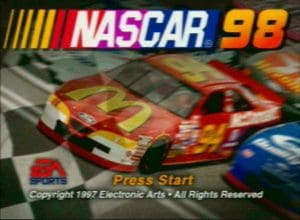 NASCAR 98 Gameplay (PlayStation)
