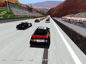 NASCAR: Grand National Series Expansion Pack Gameplay (DOS)