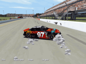 NASCAR: Grand National Series Expansion Pack Gameplay (DOS)