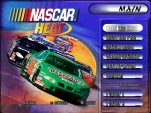 NASCAR Heat Gameplay (PlayStation)