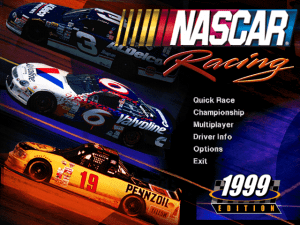 NASCAR Racing 1999 Edition Gameplay (Windows)