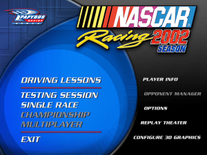 NASCAR Racing 2002 Season Gameplay (Windows)