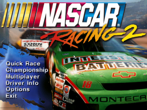 NASCAR Racing 2 Gameplay (DOS)