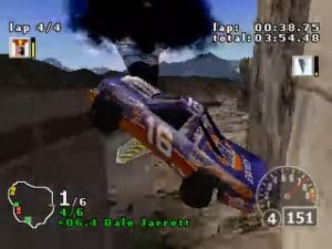 NASCAR Rumble Gameplay (PlayStation)