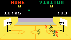 NBA Basketball Gameplay (Intellivision)