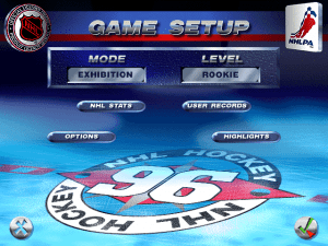 NHL 96 Gameplay (DOS)