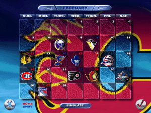 NHL 96 Gameplay (DOS)