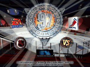 NHL 97 Gameplay (DOS)