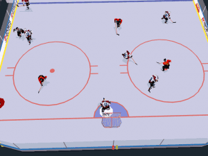 NHL 97 Gameplay (DOS)