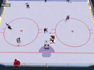NHL 97 Gameplay (DOS)