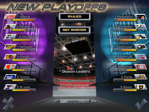 NHL 97 Gameplay (DOS)