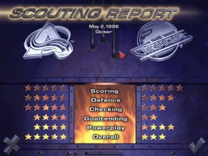 NHL 97 Gameplay (DOS)