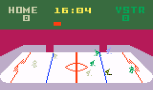 NHL Hockey Gameplay (Intellivision)