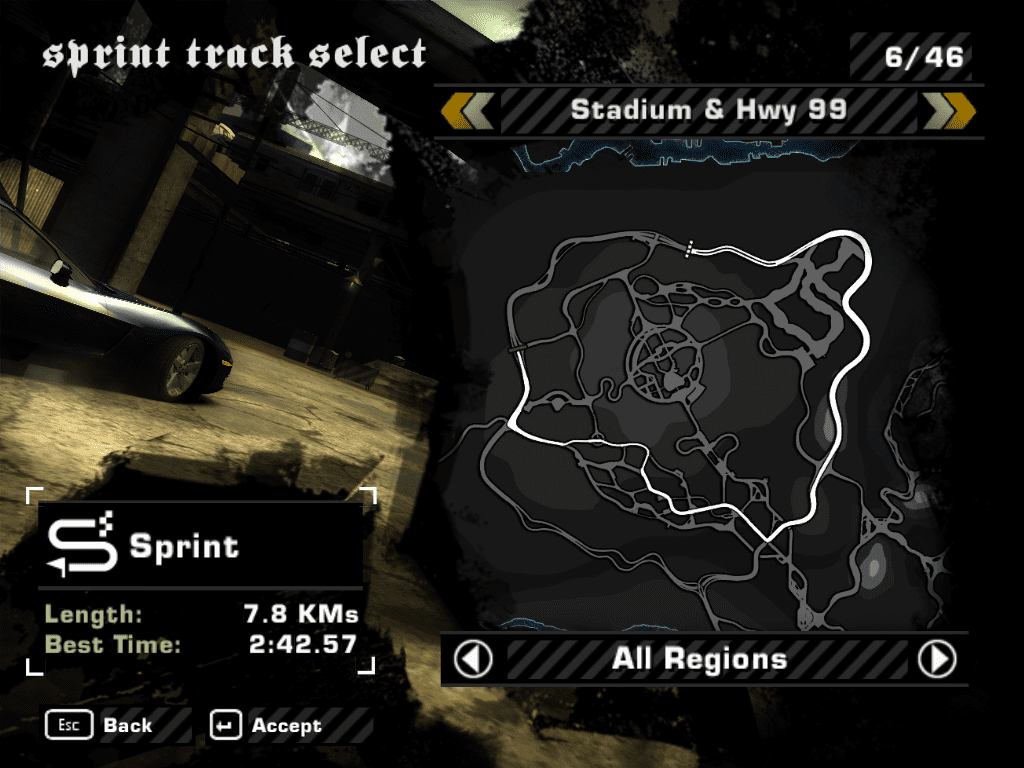 Need for Speed: Most Wanted 2005 Gameplay Windows
