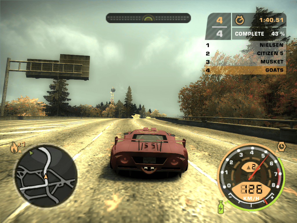 Need for Speed: Most Wanted 2005 Gameplay Windows