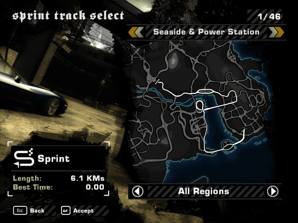 Need for Speed: Most Wanted 2005 Gameplay Windows