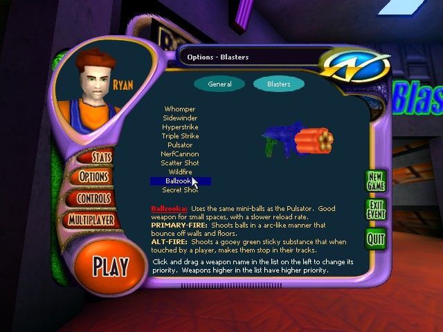 Nerf Arena Blast Gameplay (Windows)