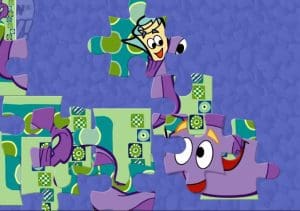 Nickelodeon Jigsaw Puzzle Collection Gameplay (Windows)