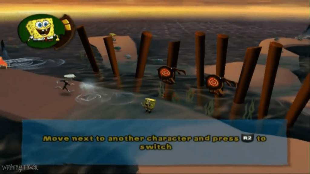 Nicktoons: Battle for Volcano Island Gameplay (PlayStation 2)