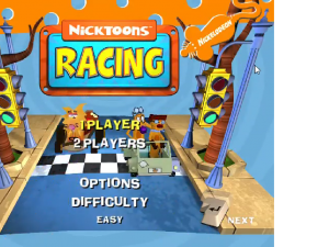 Nicktoons Racing Gameplay (Windows)