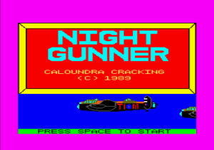 Night Gunner Gameplay (Amstrad CPC)