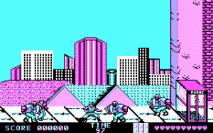 Ninja Gaiden Gameplay (DOS)