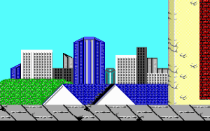 Ninja Gaiden Gameplay (DOS)