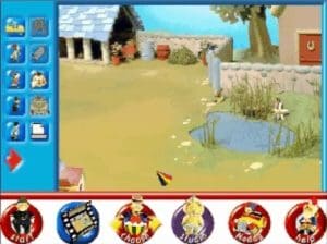 Noddy: The Magic of ToyTown on a CD-ROM Gameplay (Windows)