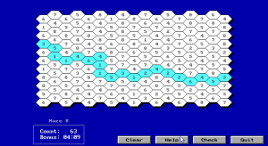 Numbers & Logic I Gameplay (DOS)
