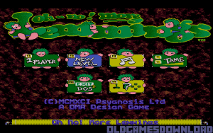 Oh No! More Lemmings Gameplay (DOS)