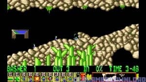 Oh No! More Lemmings Gameplay (DOS)