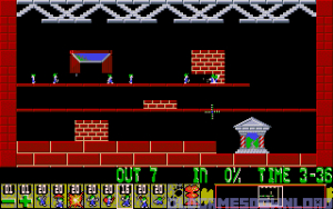 Oh No! More Lemmings Gameplay (DOS)