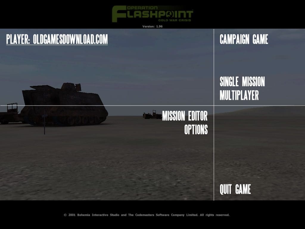 Operation Flashpoint: Cold War Crisis Gameplay (Windows)