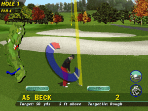 PGA Tour 96 Gameplay (DOS)