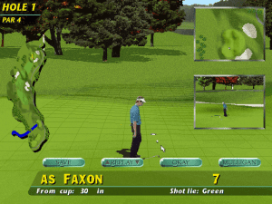PGA Tour 96 Gameplay (DOS)