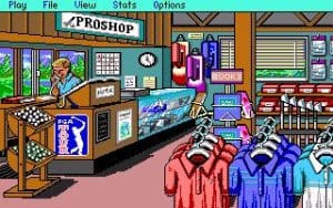 PGA Tour Golf Gameplay (DOS)