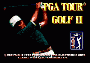 PGA Tour Golf II Gameplay (Genesis)
