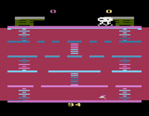 Pac-Kong Gameplay (Atari 2600)