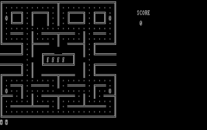 Pac-Man (1982 DOS) Gameplay (DOS)