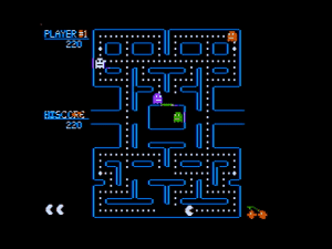 Pac-Man Gameplay (DOS)