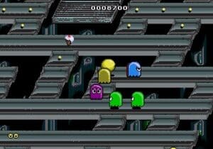 Pac-Mania Gameplay (Sega Genesis)