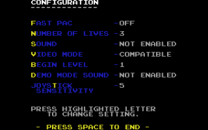 Pac PC II Gameplay (DOS)