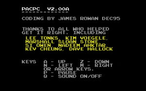 Pac PC II Gameplay (DOS)