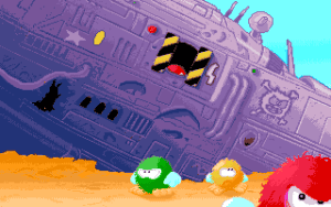 Pac-in-Time Gameplay (DOS)